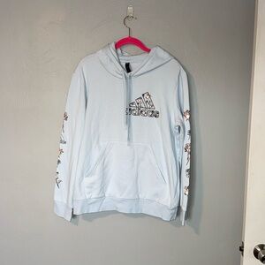 Like new Adidas hoodie, women’s floral style XL
